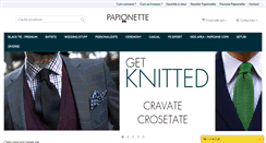 Desktop Screenshot of papionette.com