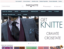 Tablet Screenshot of papionette.com